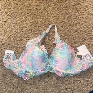 Halter lace bralette